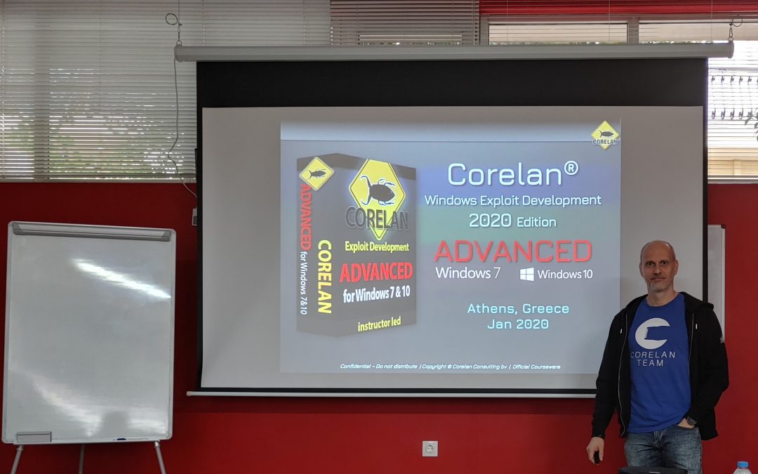 Corelan Advanced Training in Athens